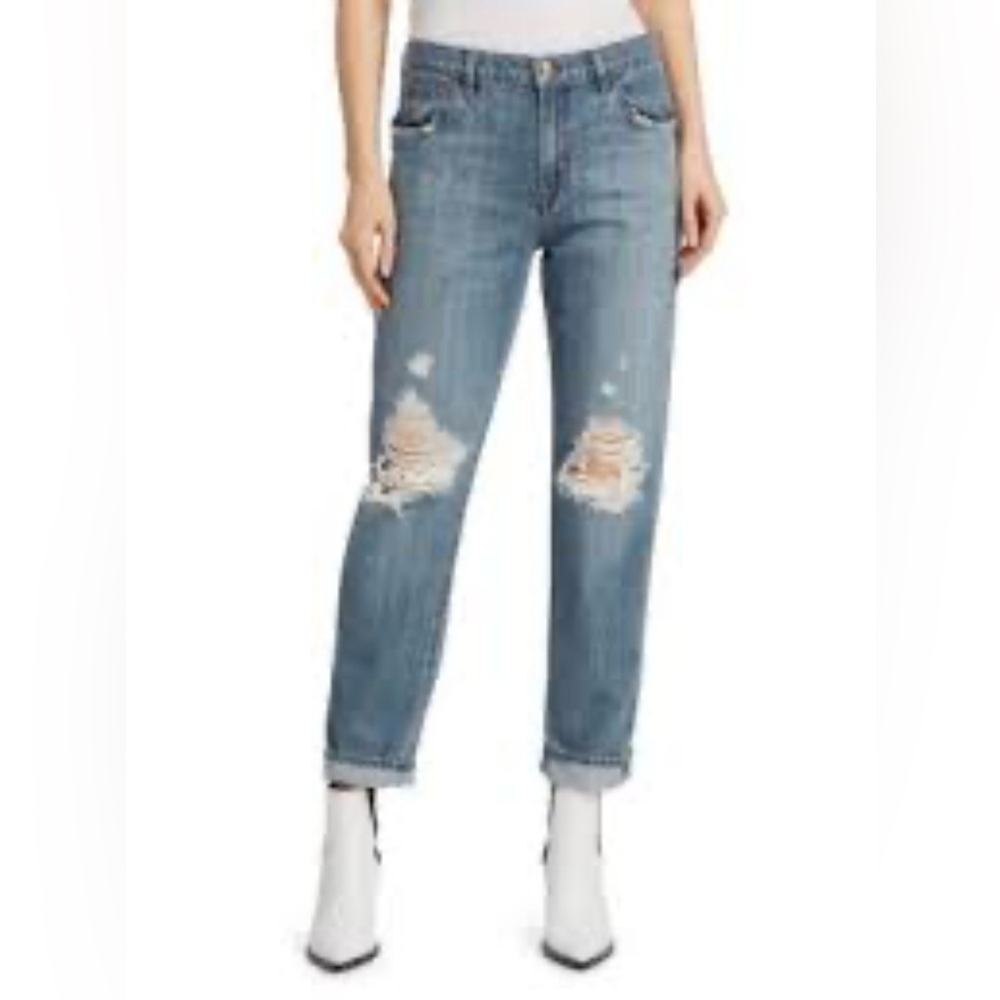 Old Navy women’s size 10 0G straight jeans, distressed